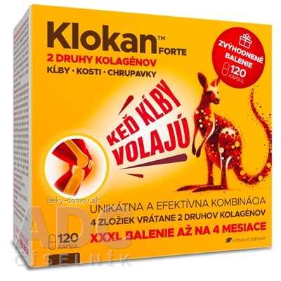 Barnys KLOKAN Forte cps (zvýhodnené balenie) 1x120 ks