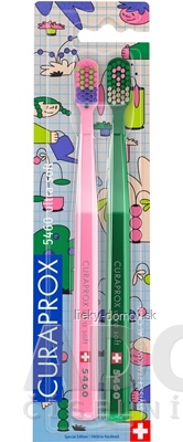 CURAPROX CS 5460 ultrasoft Živá edícia zubná kefka (dvojbalenie), 1x2 ks
