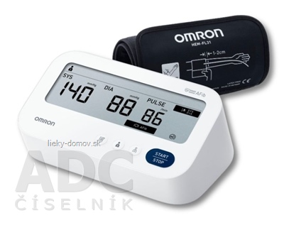 OMRON M3 Comfort Afib Tlakomer na rameno (HEM-7196-FLE) 1 ks + adaptér zdarma 1 ks, 1x1 set