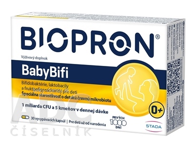 BIOPRON Laktobacily BabyBifi cps 1x30 ks