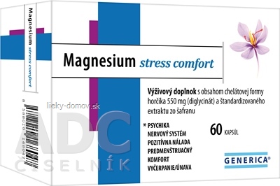 GENERICA Magnesium stress comfort cps (inov. 2025) 1x60 ks