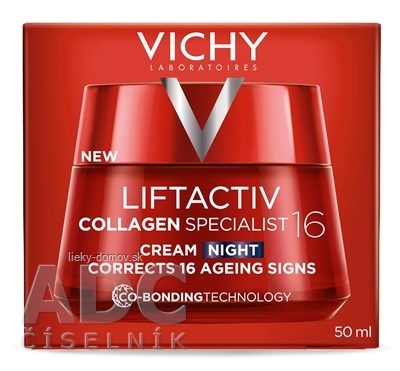 VICHY LIFTACTIV COLLAGEN SPECIALIST 16 NIGHT CREAM nočný krém 1x50 ml