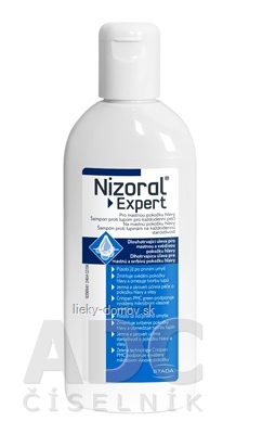 Nizoral Expert šampón na mastnú pokožku, proti lupinám 1x200 ml