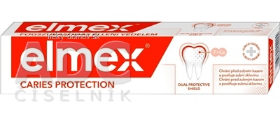 ELMEX CARIES PROTECTION ZUBNÁ PASTA s obsahom amínu a fluoridu 1x100 ml