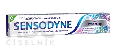 SENSODYNE Extra Whitening zubná pasta 1x75 ml