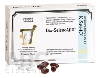 Bio-SelenoQ10 cps 30 (Bio-Q10 Active Gold 100 mg) + tbl 30 (Bio-SelenoPrecise) (60 ks)