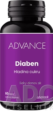 ADVANCE Diaben - Hladina cukru cps 1x60 ks
