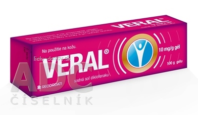 VERAL gel (tuba lamin.) 1x100 g