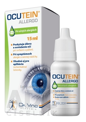 OCUTEIN ALLERGO očné kvapky pri očných alergiách 1x15 ml