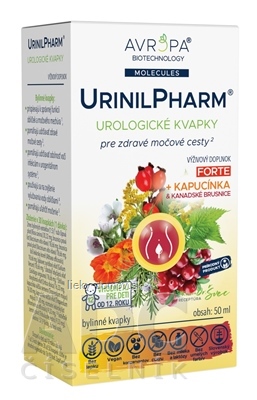 AVROPA UrinilPharm bylinné kvapky 1x50 ml