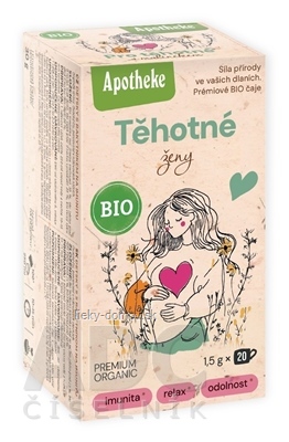 APOTHEKE BIO PRE TEHOTNÉ ŽENY bylinný čaj 20x1,5 g (30 g)