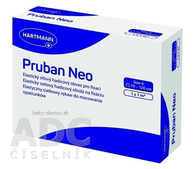 Pruban Neo veľkosť 6 elastický hadicový obväz, trup, 1 m, (obvod 70 - 120 cm) 1x1 ks