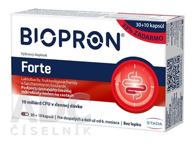 BIOPRON Forte cps 30+10 (33% zdarma) (40 ks)