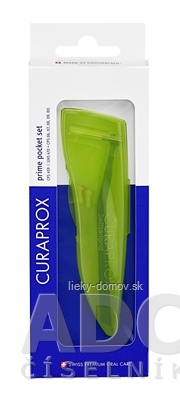 CURAPROX CPS 459 Prime pocket set vrecková sada (1x držiak UHS 470, 5x medzizubná kefka CPS) 1x1 set