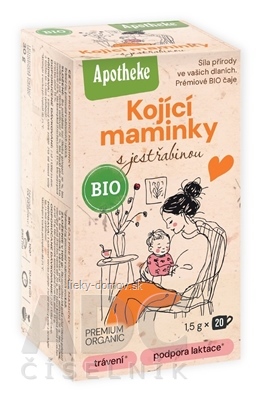 APOTHEKE BIO PRE DOJČIACE MATKY bylinný čaj 20x1,5 g (30 g)