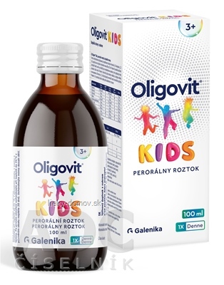 Oligovit Kids perorálny roztok pre deti 1x100 ml