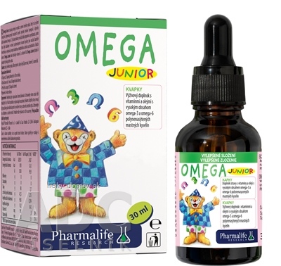Pharmalife OMEGA JUNIOR - Galenika kvapky 1x30 ml