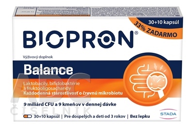 BIOPRON Balance cps 30+10 (33% zdarma) (40ks)