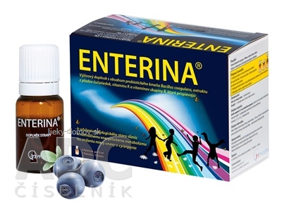 ENTERINA perorálny roztok 8x10 ml (80 ml)