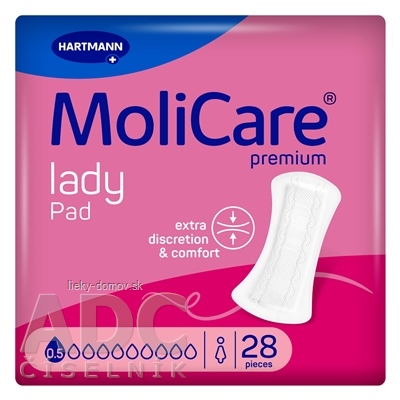 MoliCare Premium lady pad 0,5 kvapky inkontinenčné vložky 1x28 ks