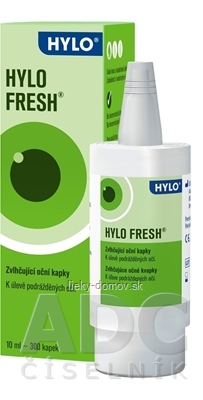 HYLO FRESH zvlhčujúce očné kvapky 1x10 ml