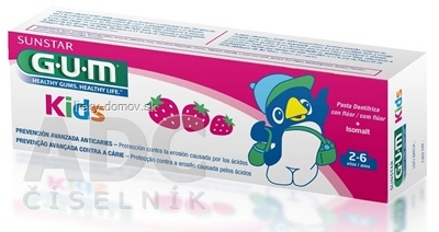 GUM zubná pasta Kids 1x1 ks