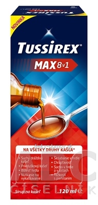 TUSSIREX MAX 8v1 sirup 1x120 ml
