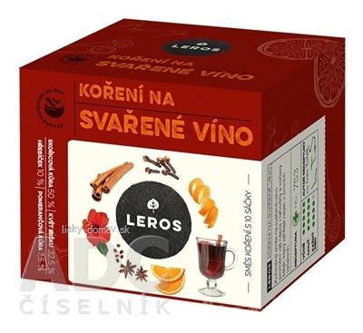 LEROS KORENIE NA VARENÉ VÍNO zmes korenín, vrecká 10x2 g (20 g)