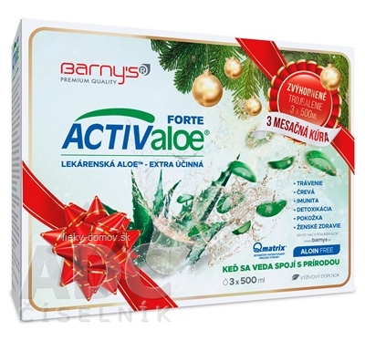 Barnys ACTIValoe FORTE zvýhodnené trojbalenie 3x500 ml (1500 ml)