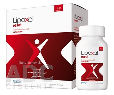 Lipoxal Reset tbl 1x180 ks