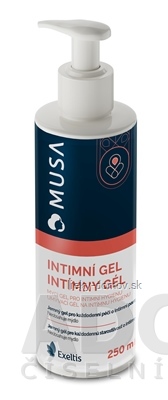 MUSA INTÍMNY GÉL umývací gél na intímnu hygienu 1x250 ml