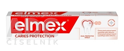 ELMEX CARIES PROTECTION ZUBNÁ PASTA s obsahom amínu a fluoridu 1x75 ml
