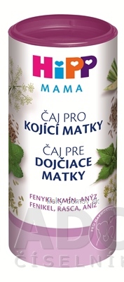 HiPP Mama Čaj pre dojčiace matky instantný granulovaný v prášku 1x200 g