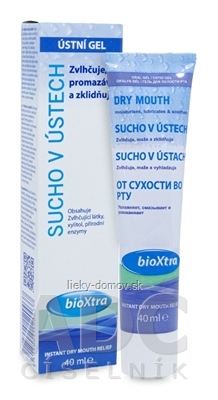 bioXtra SUCHO V ÚSTACH ústny gél 1x40 ml