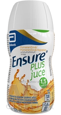 Ensure PLUS JUCE pomarančová príchuť (inov. 2024) 30x220 ml