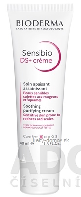 BIODERMA Sensibio DS+ krém ukľudňujúci a čistiaci 1x40 ml