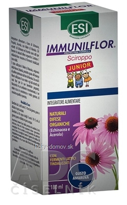 ESI IMMUNILFLOR JUNIOR sirup 1x180 ml