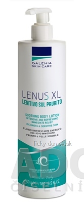 GALENIA LENUS XL LENITIVO SUL PRURITO telové mlieko, svrbivá pokožka 1x500 ml