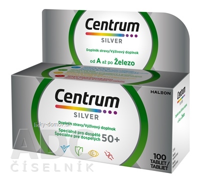 Centrum Silver tbl (inov. 09/2023) 1x100 ks