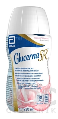 Glucerna SR jahodová príchuť 30x220 ml
