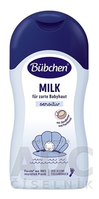 BUBCHEN TELOVÉ MLIEKO s bambuckým maslom a slnečnicovým olejom 1x400 ml
