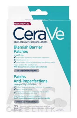 CeraVe Náplasti na nedokonalosti 1x22 ks