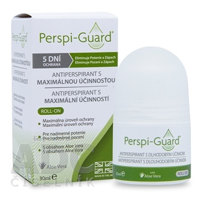 Perspi-Guard ANTIPERSPIRANT S MAX ÚČINNOSŤOU roll-on 1x30 ml
