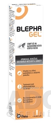 BLEPHAGEL gél na hygienu viečok a rias 1x30 g