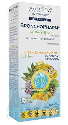 AVROPA BronchoPharm bylinný sirup 1x200 ml