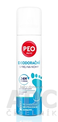 PEO Astrid DEODORAČNÝ SPREJ NA NOHY 1x150 ml
