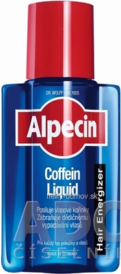 ALPECIN Hair Energizer Coffein Liquid kofeínové tonikum 1x200 ml