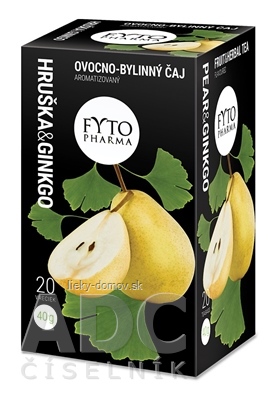 FYTO HRUŠKA & GINKGO ovocno-bylinný čaj 20x2 g (40 g)