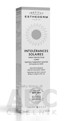 ESTHEDERM SUN INTOLERANCE BODY SPRAY SPF50+ krém v spreji, ochranný telový 1x150 ml