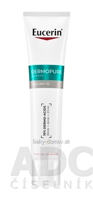 Eucerin DERMOPURE CLINICAL 10% peeling nočný, pleť so sklonom k akné 1x40 ml